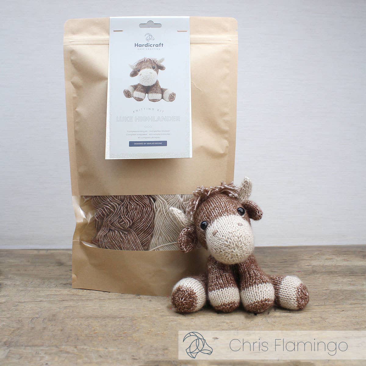 DIY Knitting Kit - Luke Highlander Handicraft
