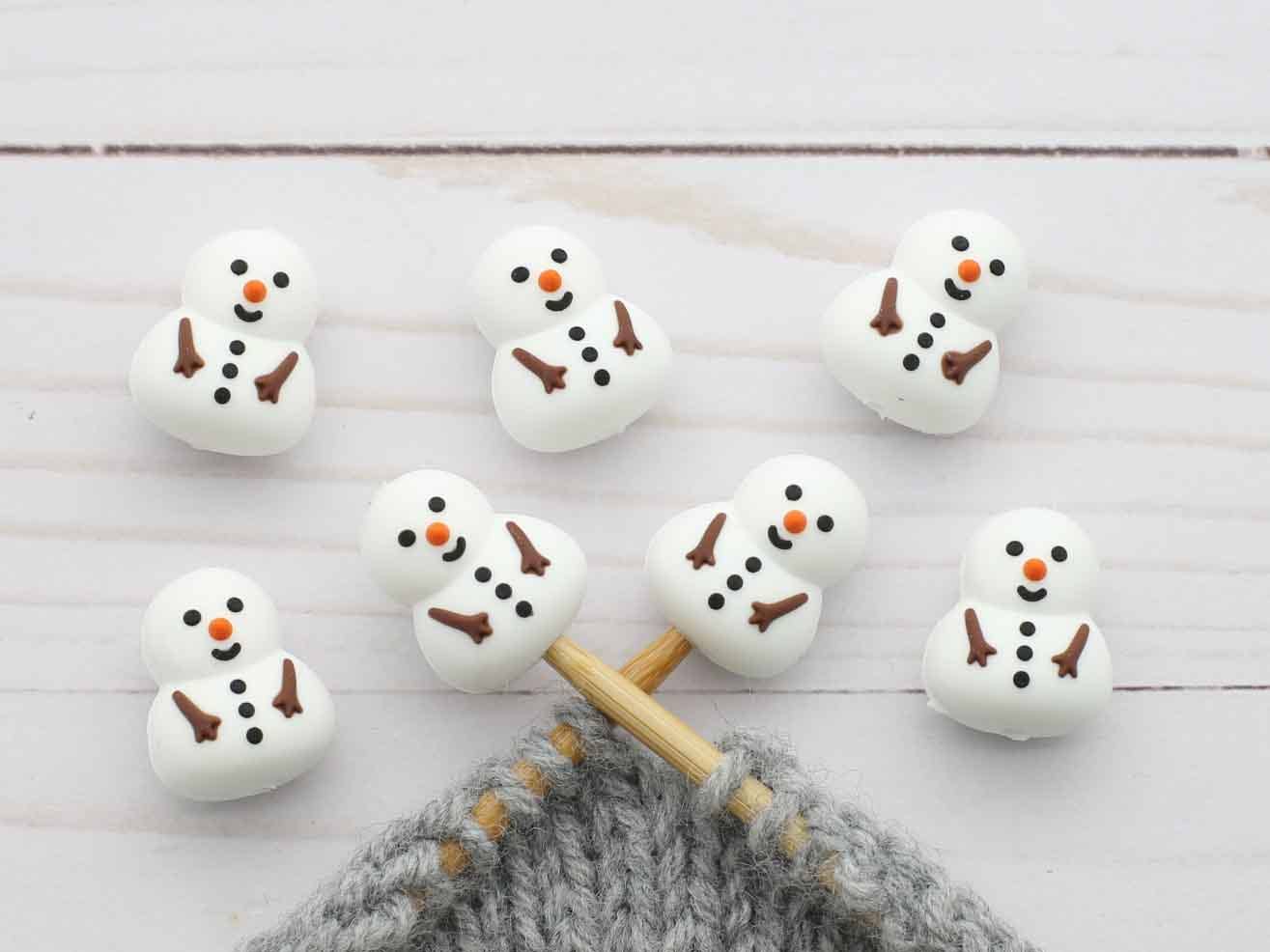 Winter Snowman | Stitch Stoppers - Fox and Pine