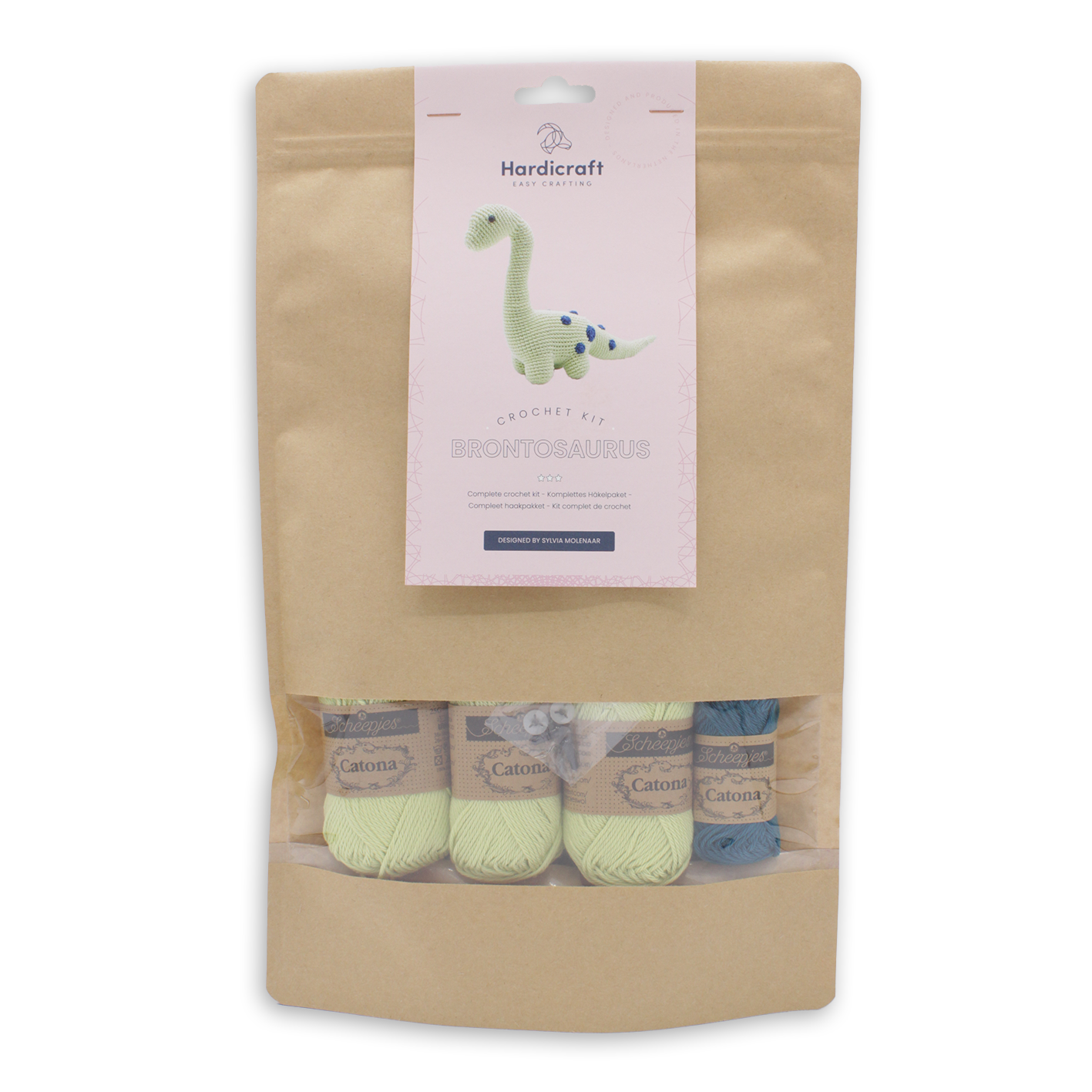 DIY Crochet Kit - Brontosaurus Handicraft