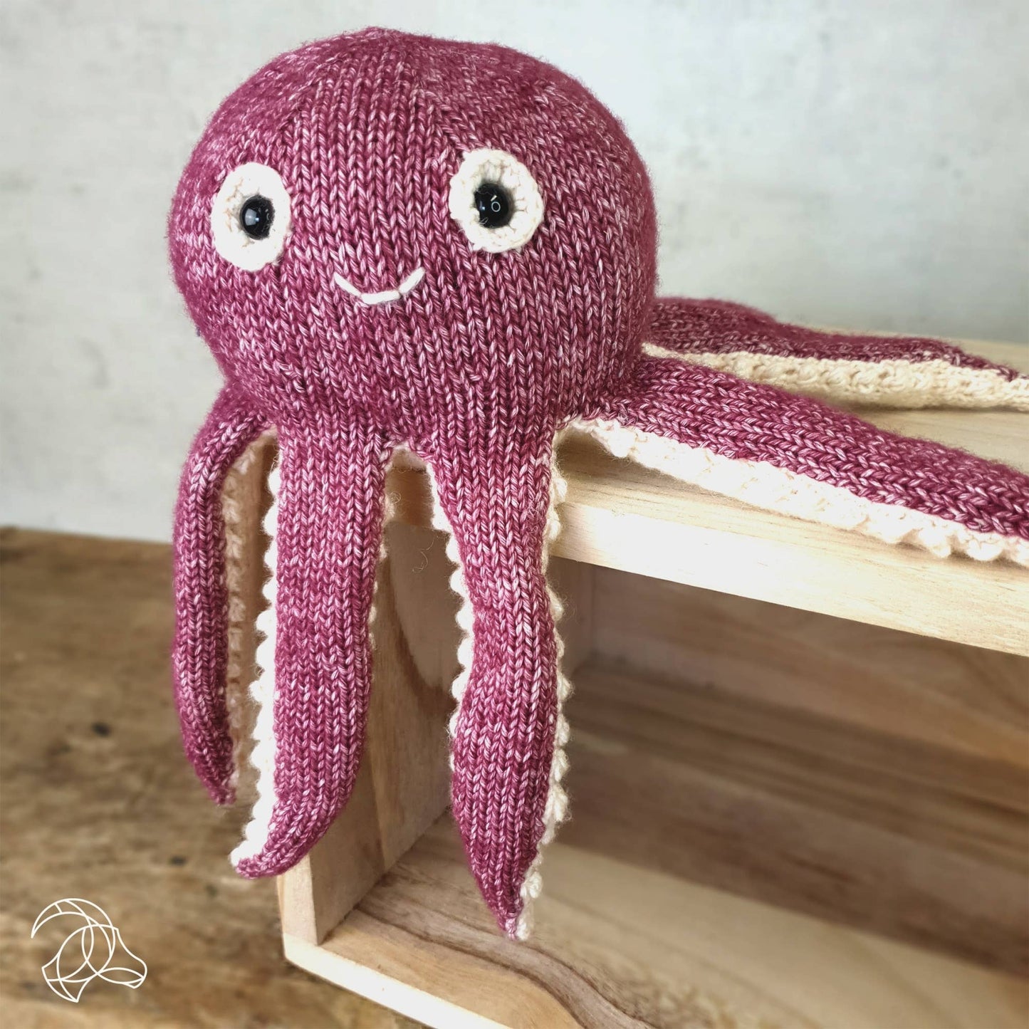 Olivia Octopus Knitting Kit Handicraft