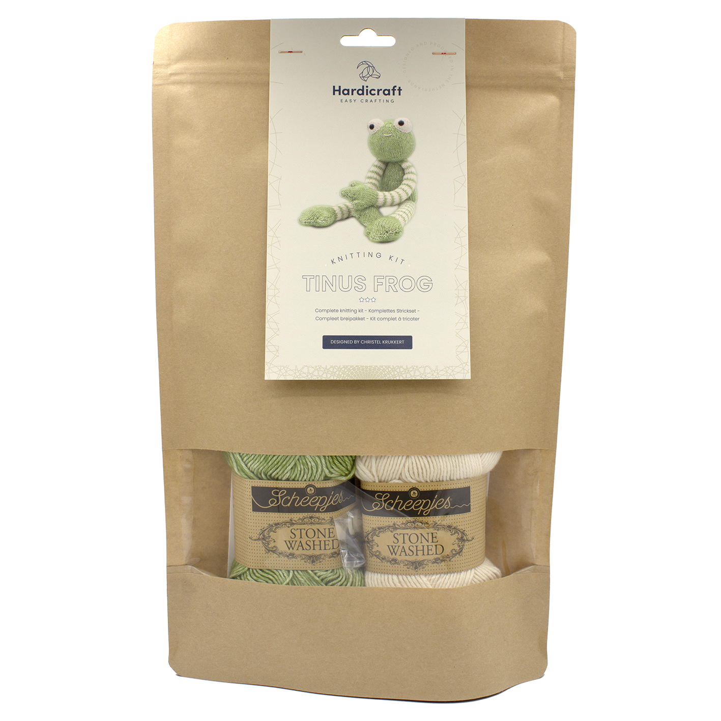 DIY Knitting Kit - Tinus Frog Handicraft