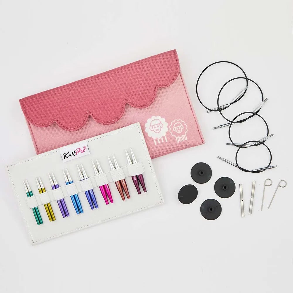 KnitPro Zing Knitting needles set 5cm 3-6mm Mini