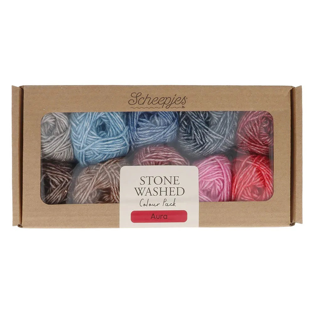 Scheepjes Stone Washed colour packs