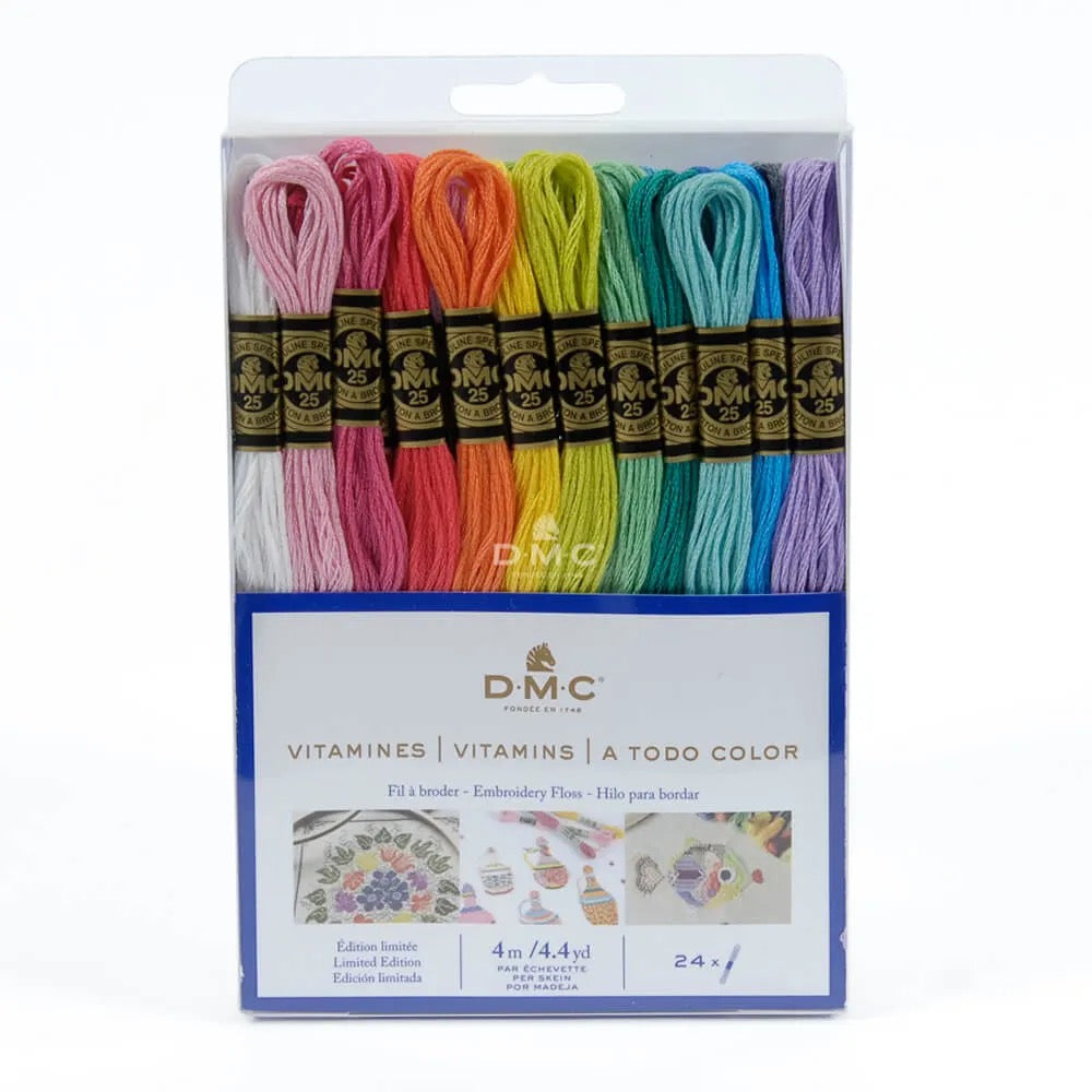 DMC Mouliné Stranded cotton assortment (24 skeins)