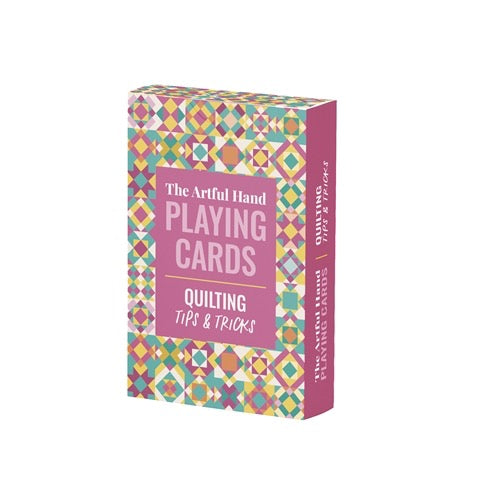 The Artful Hand Playing Cards - Quilting tips and tricks