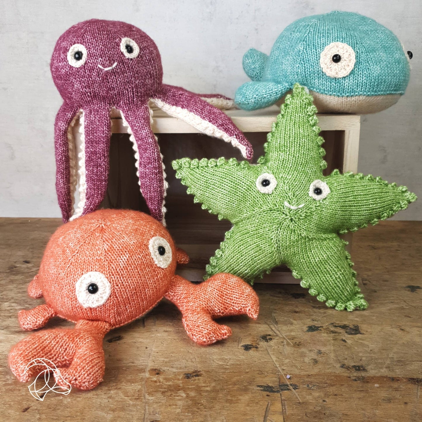 Olivia Octopus Knitting Kit Handicraft