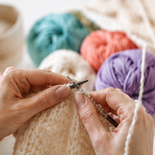 The Joy of Knitting: Creativity, Calm &amp; Color in Every Stitch