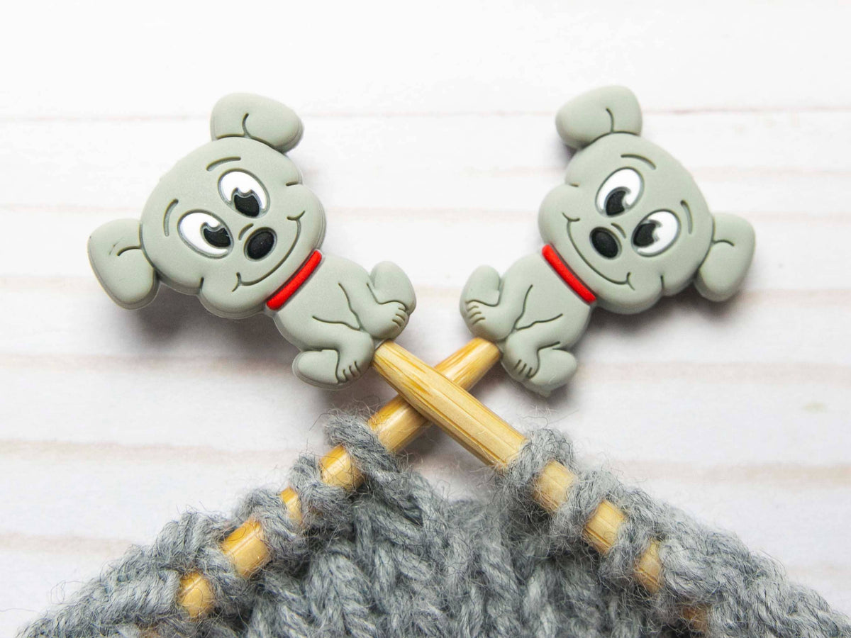 Grey Dog | Stitch Stoppers