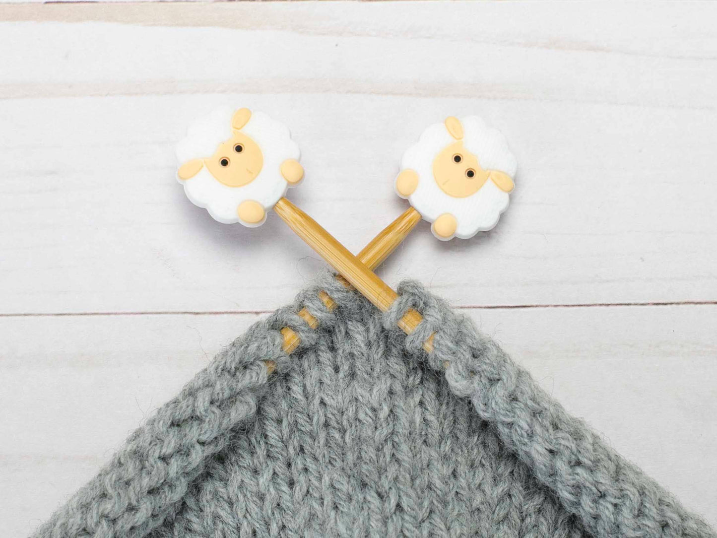 White Sheep | Stitch Stoppers Fox and Pine