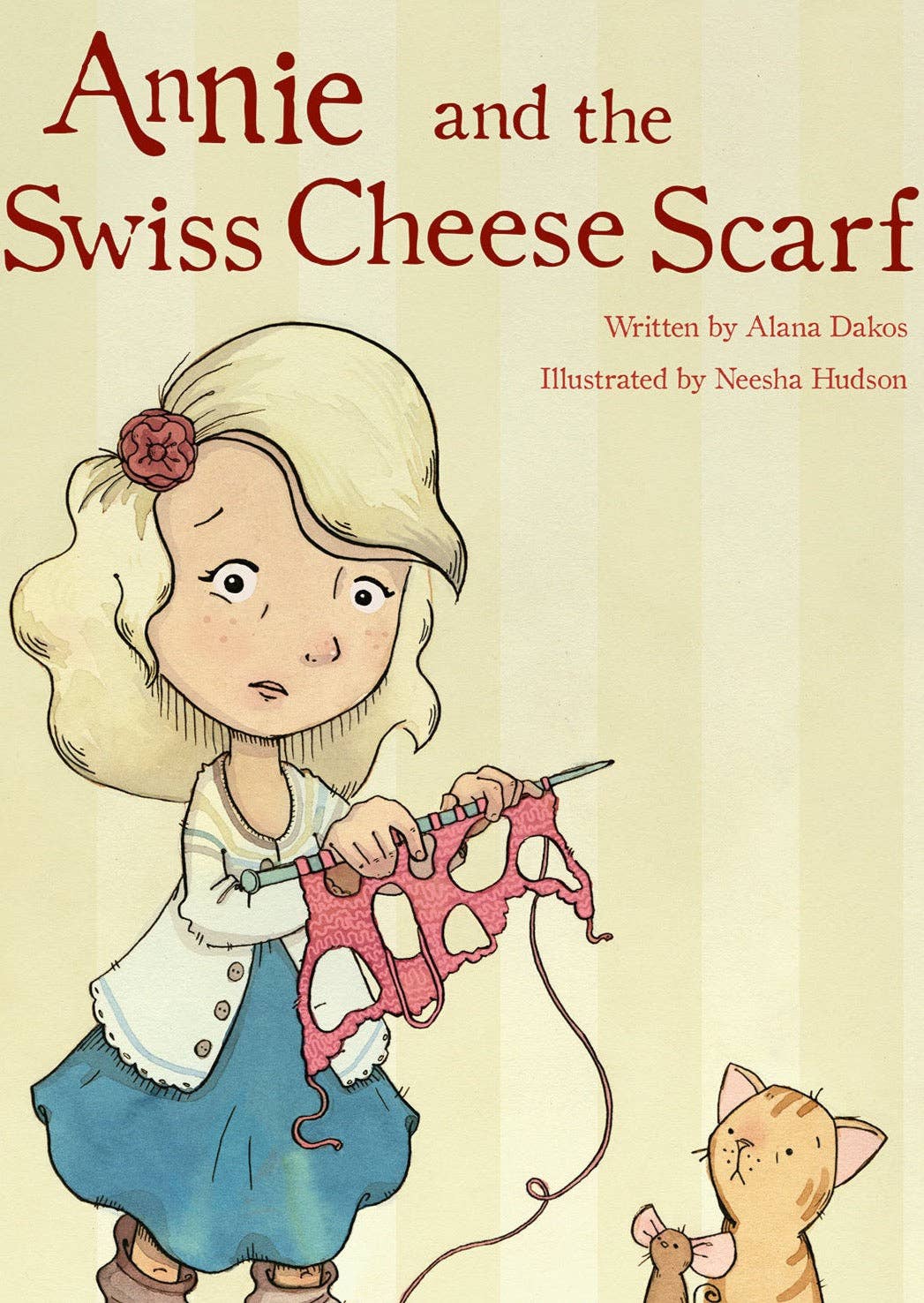 Annie and the Swiss Cheese Scarf