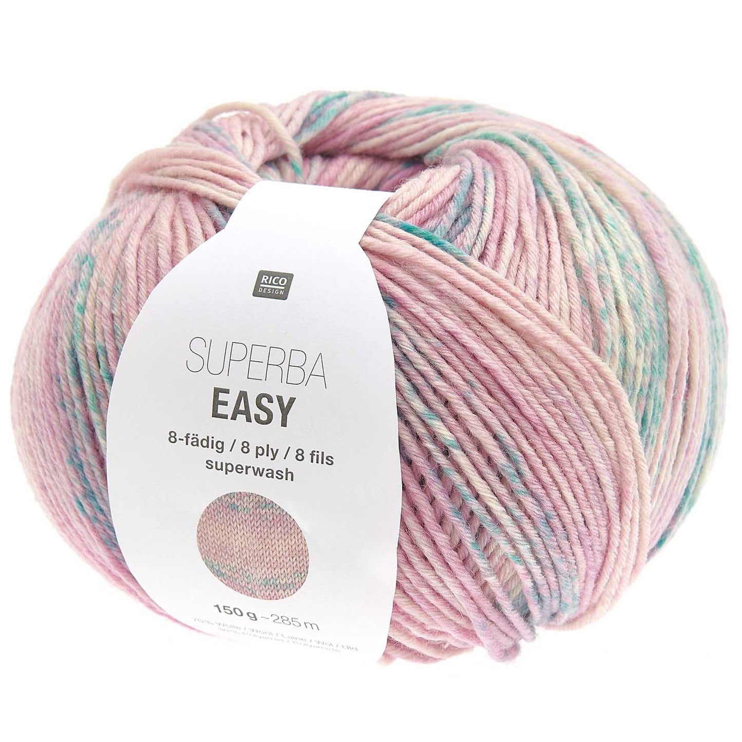 Rico Design Superba Easy 8 ply sock