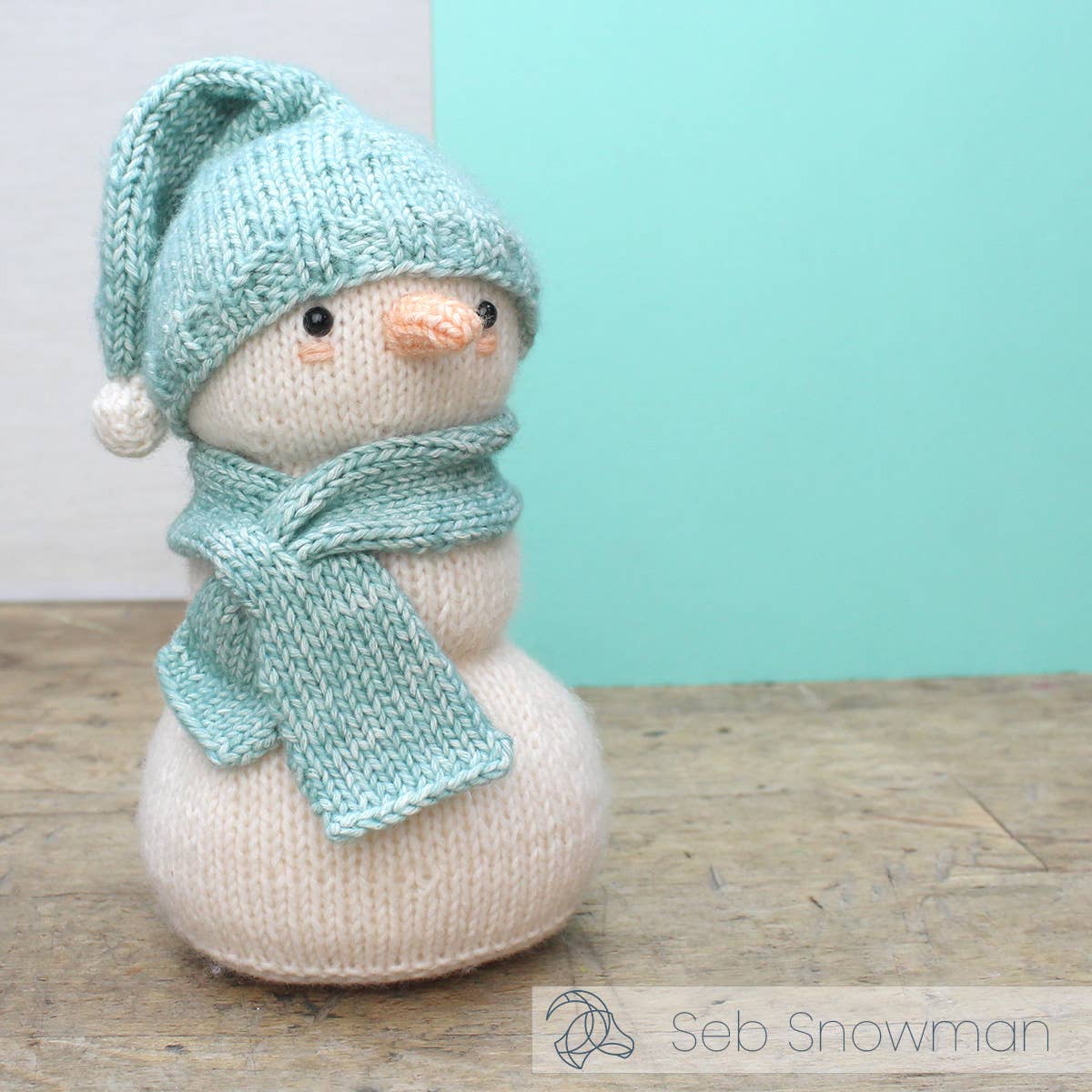 DIY Knitting Kit - Seb Snowman