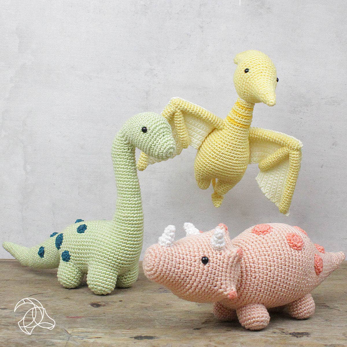 Pteranodon dinosaur Crochet Kit