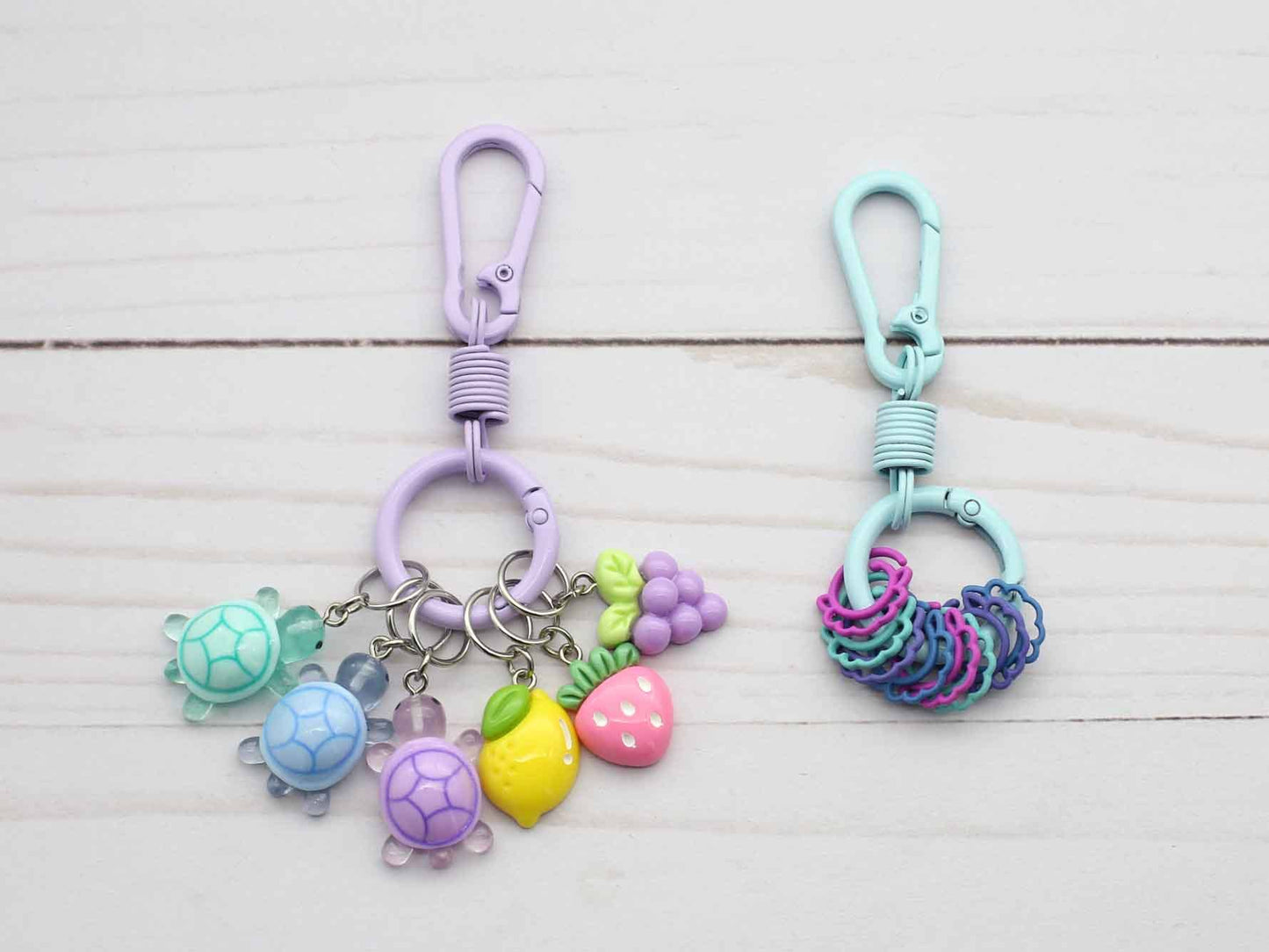 Notion Ring | Stitch Marker Keychain