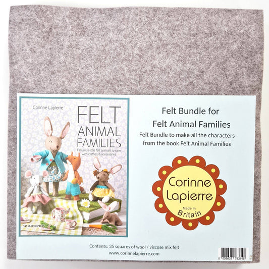 Felt Bundle for Animal Families Book by Corinne Lapierre