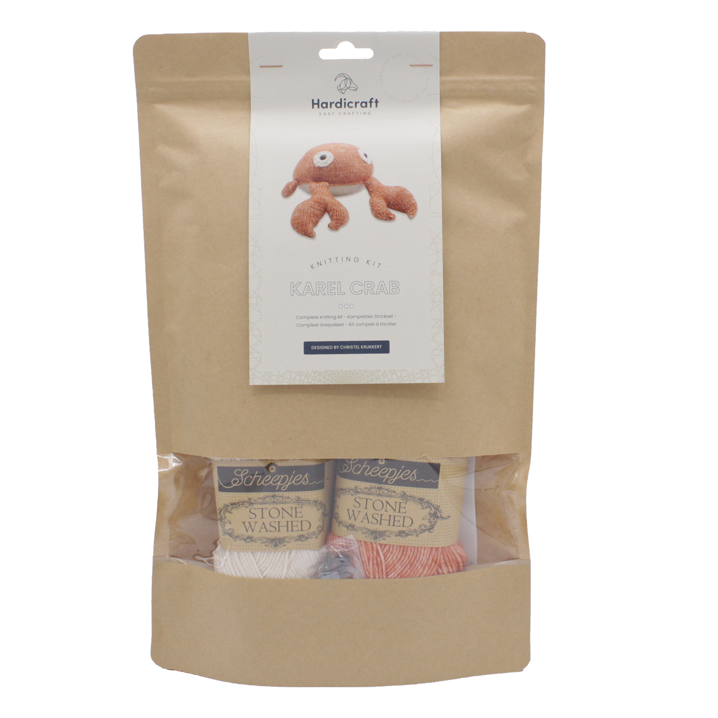 Karel Crab Knitting Kit