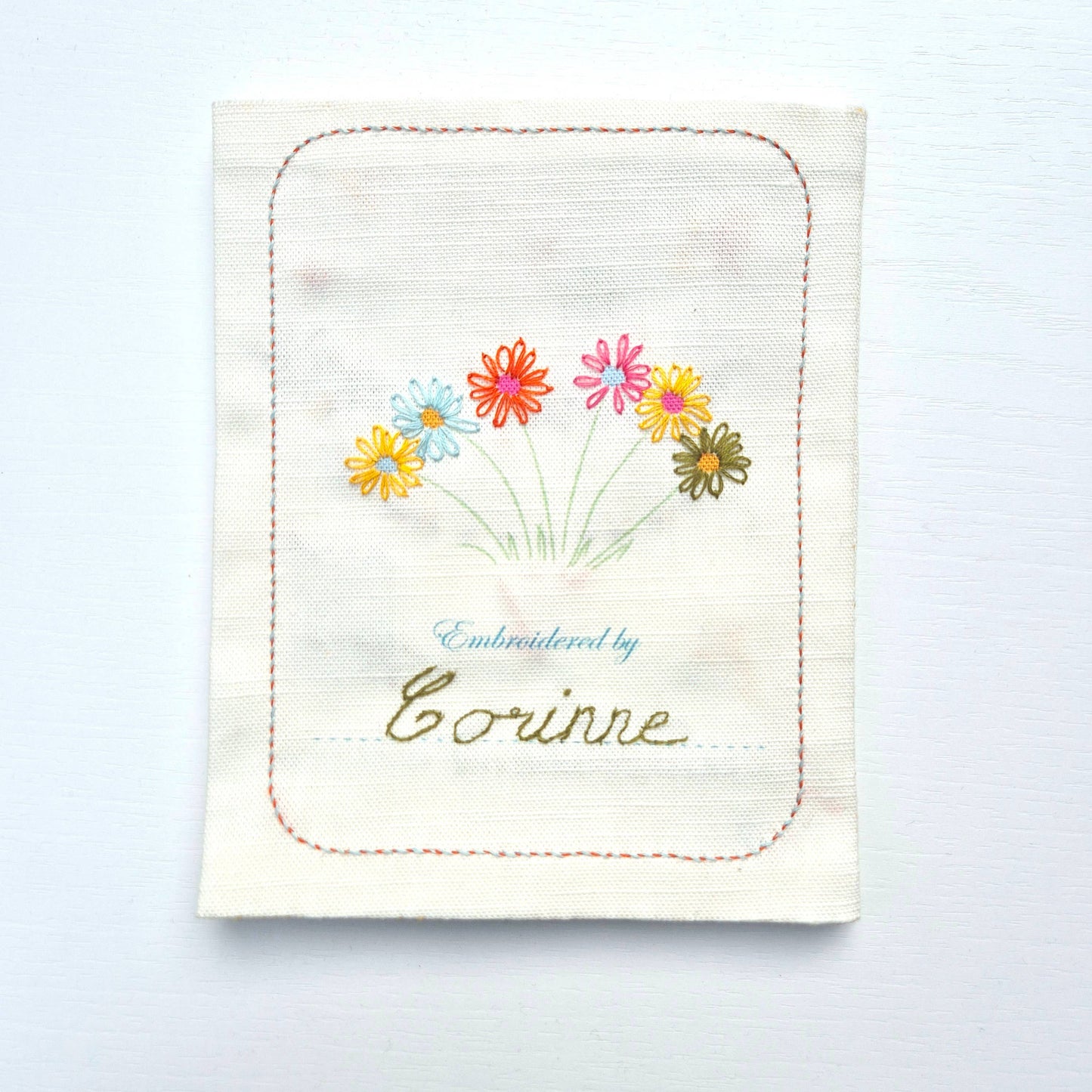 Mouse Embroidery Sampler Book - Corinne Lapierre