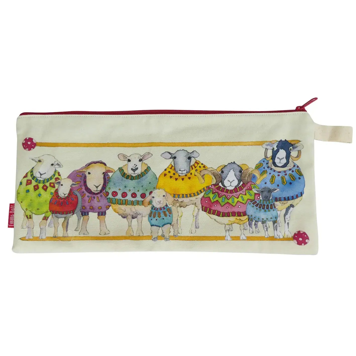 Sheep in Sweaters Long Project Bag - Emma Ball