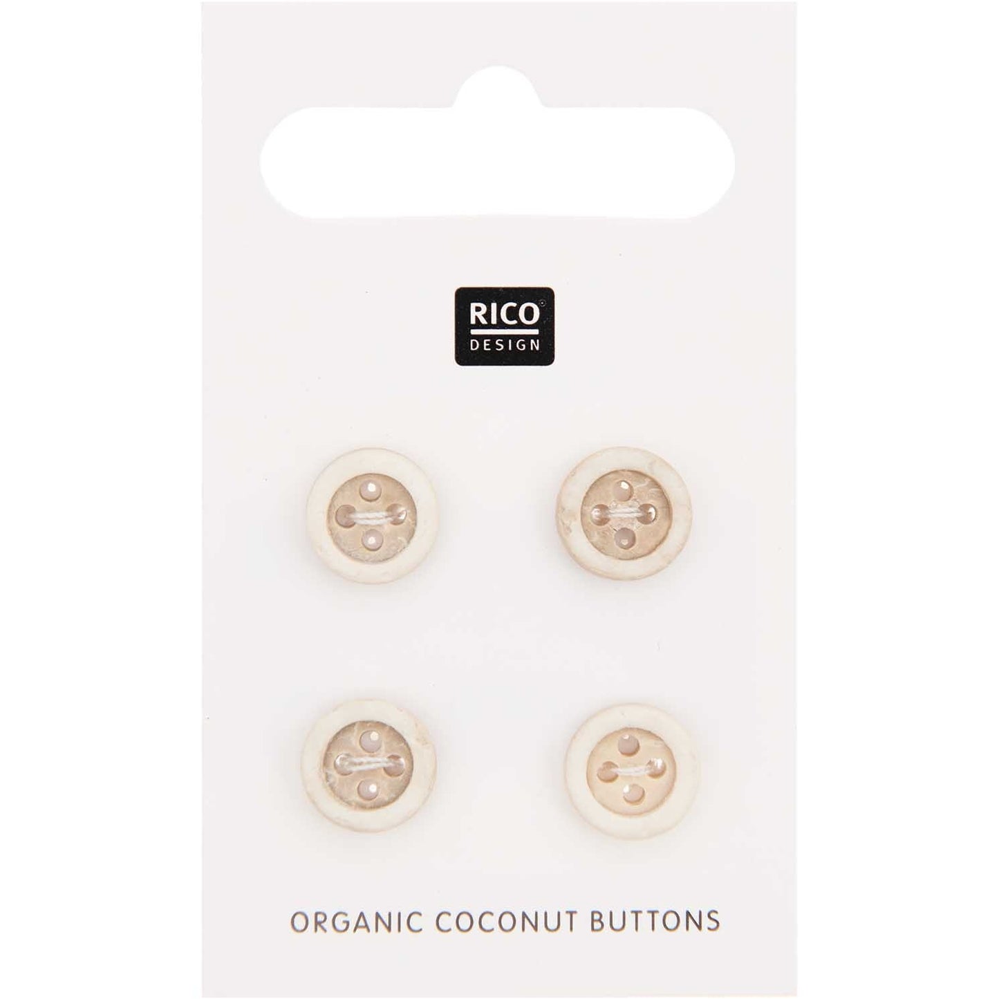 Rico Design Organic Coconut Buttons