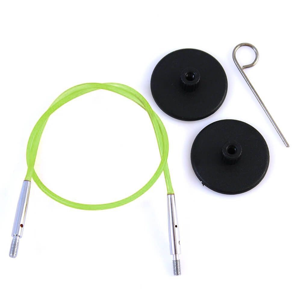 KnitPro Interchangeable Cables - Colour coded