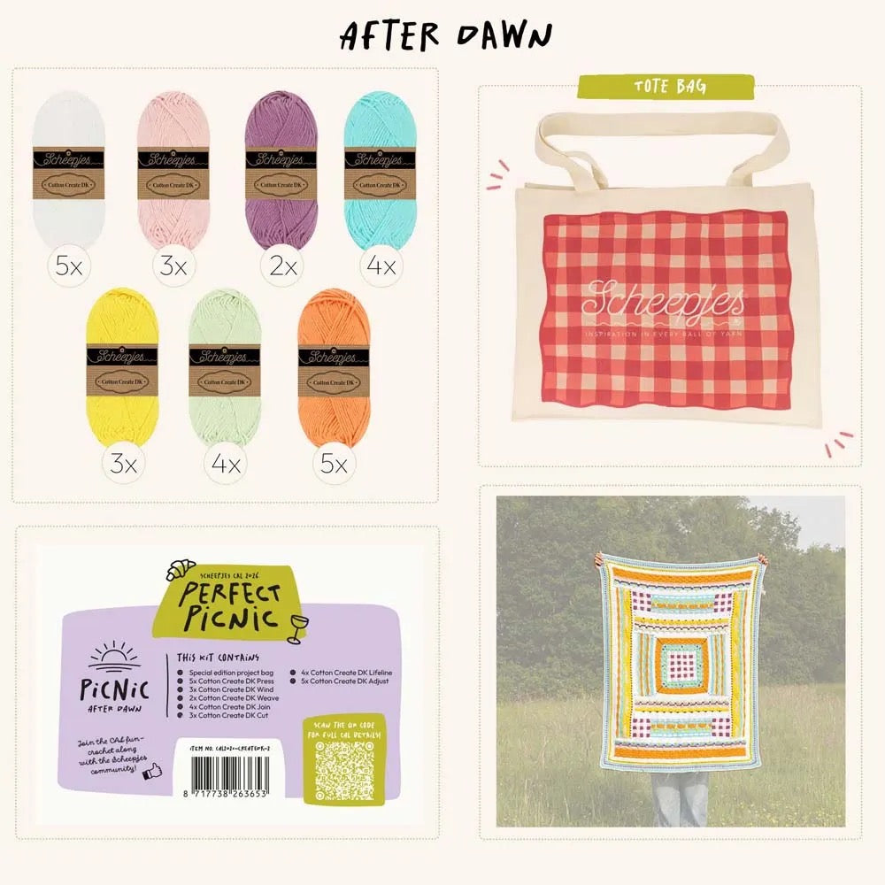 Scheepjes Perfect Picnic Cotton Create CAL