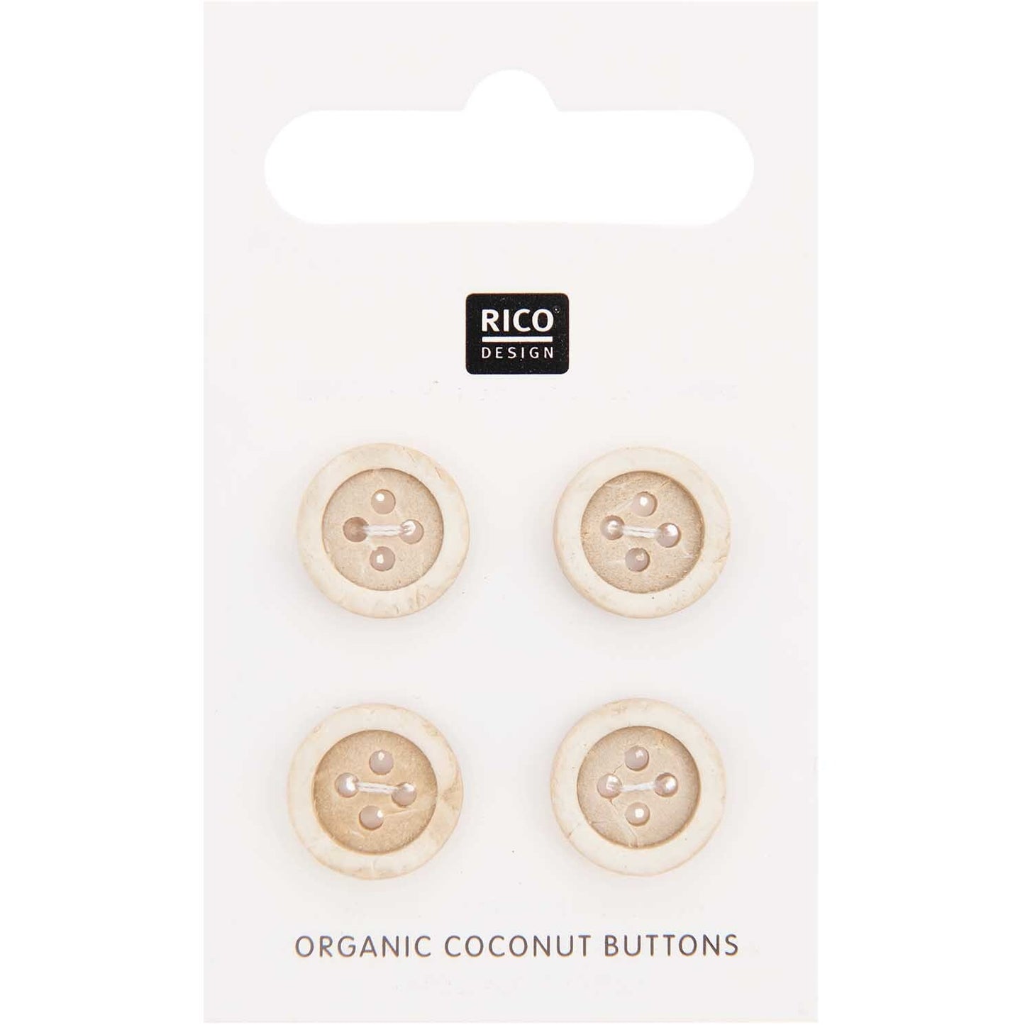 Rico Design Organic Coconut Buttons