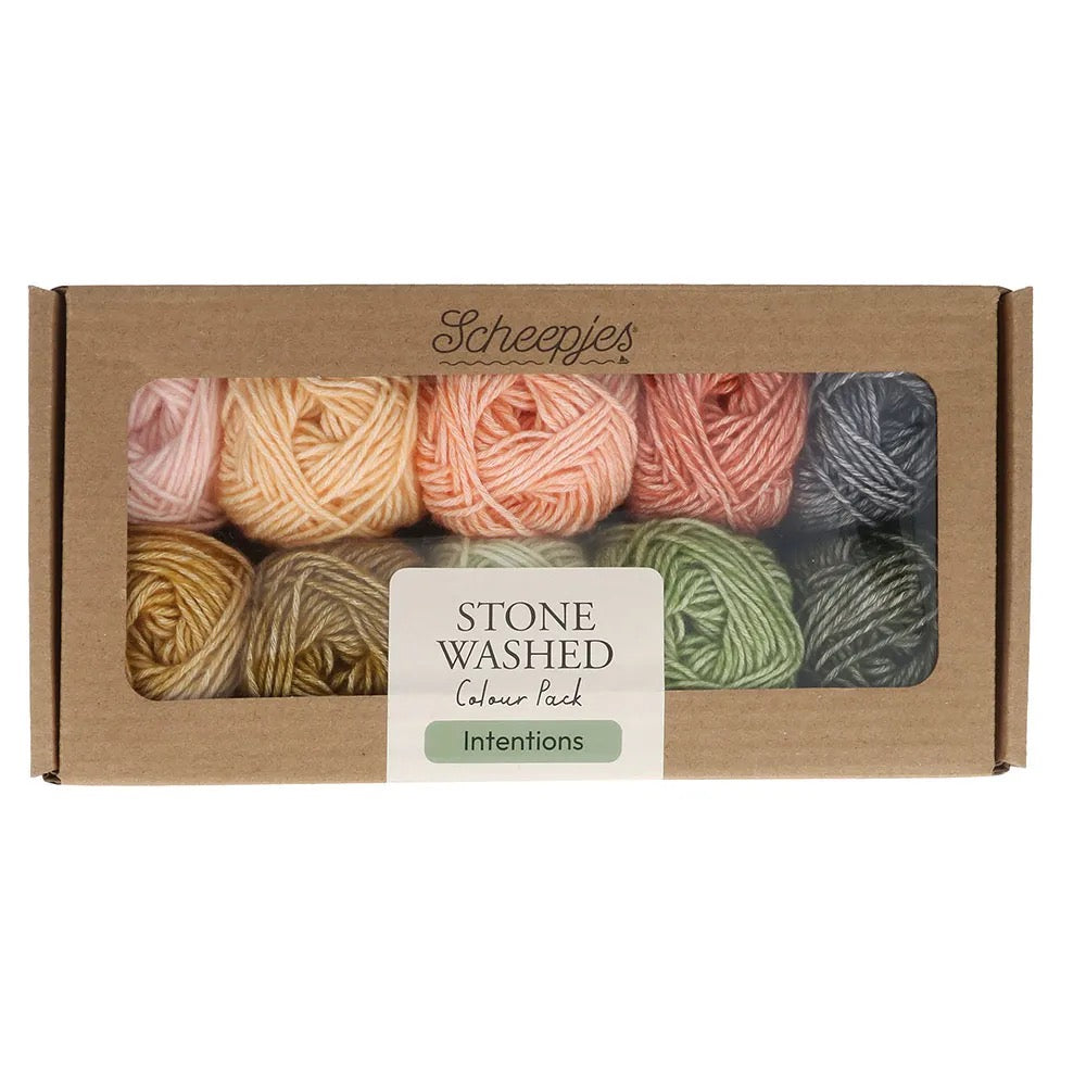 Scheepjes  Stone Washed colour packs