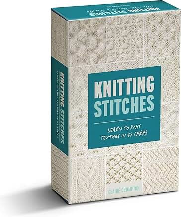 Knitting Stitches Card Deck