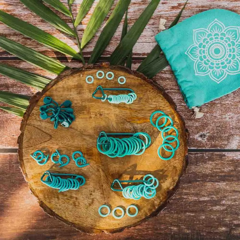 KnitPro Mindful Markers (100 mega pack of stitch markers)