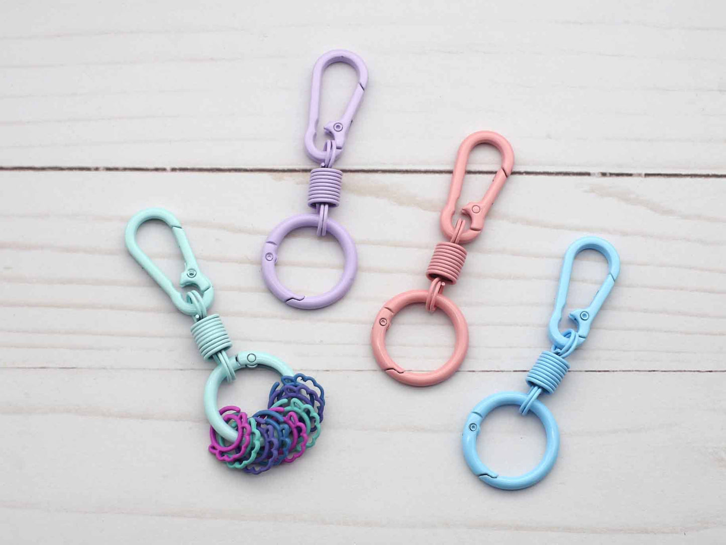Notion Ring | Stitch Marker Keychain