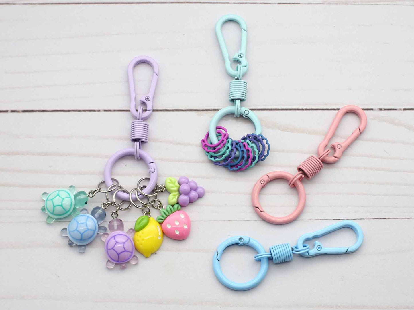 Notion Ring | Stitch Marker Keychain