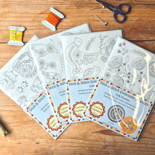 Stick and Stitch Embroidery by Corinne Lapierre