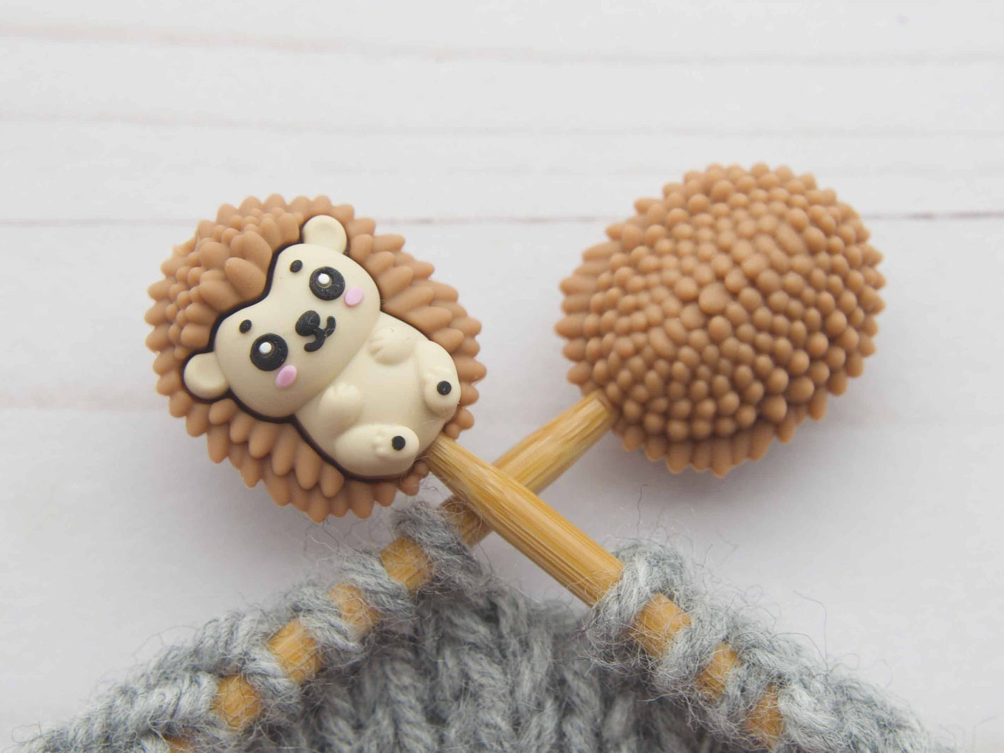 Little Hedgehog Stitch Stoppers - Fox and Pine