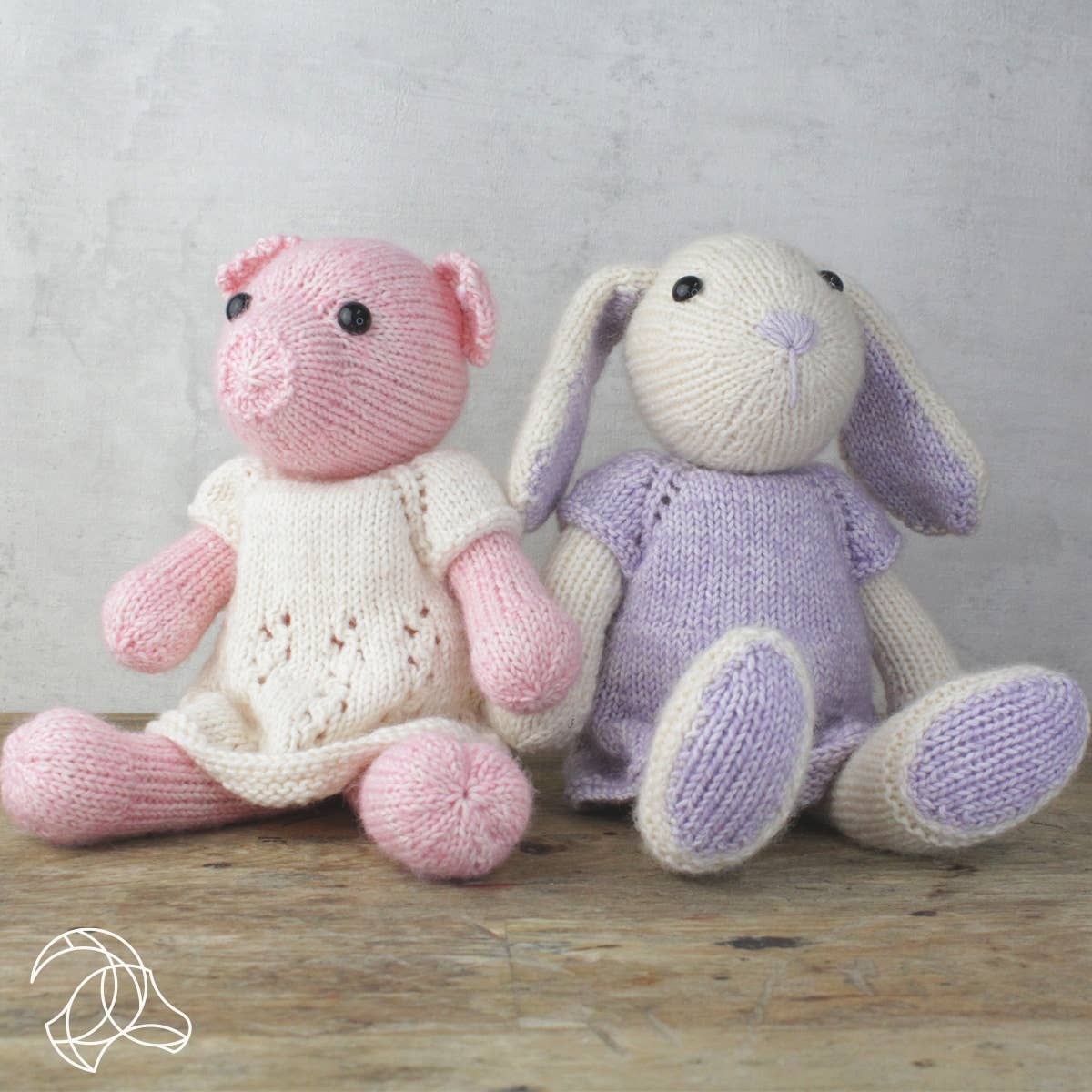 DIY Knitting Kit - Chloe Rabbit