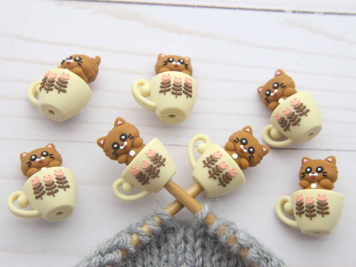 Coffee Cat | Stitch Stoppers