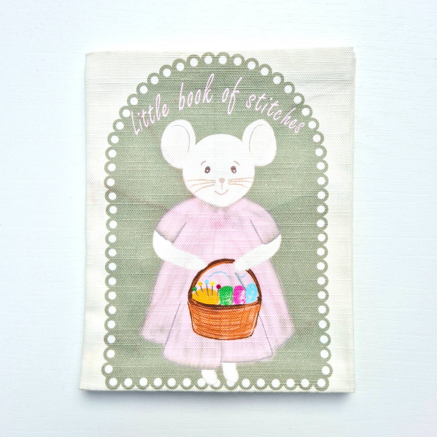 Mouse Embroidery Sampler Book - Corinne Lapierre