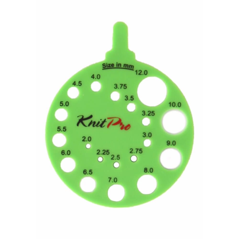 KnitPro Needle View Sizer Round