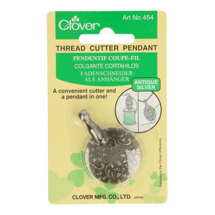 Clover Thread Cutter Pendant